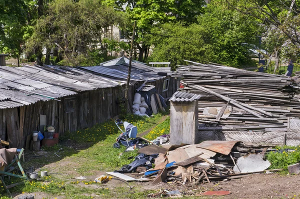 Favelas europeias modernas — Fotografia de Stock