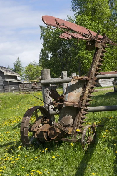 Retro agricultural machinery — Stock Photo, Image