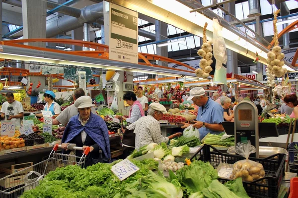 Mercado italiano de hortalizas — Foto de Stock