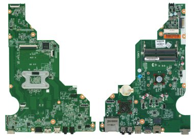 Dizüstü bilgisayar ana tahta aydınlatma gelen kırık