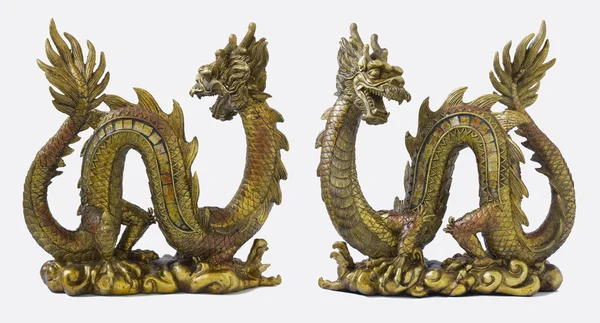 Plastic Chinese dragon — Stock Photo, Image