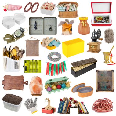 Kırsal tarzı küçük nesneleri