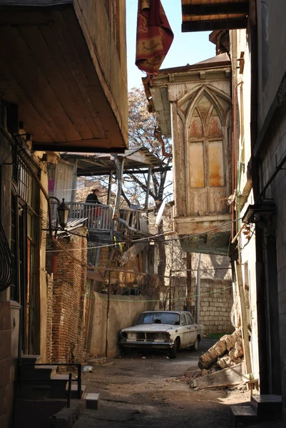La vieille ville de Tbilissi Photos De Stock Libres De Droits