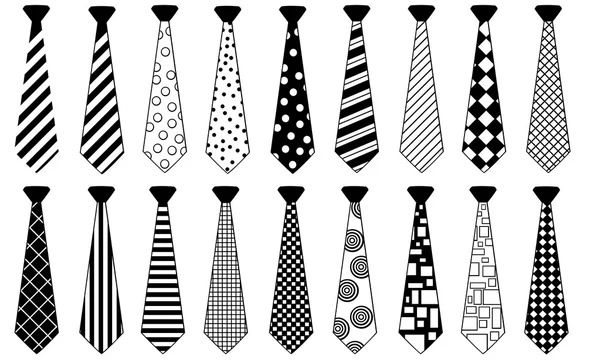 Ties — Stock Vector