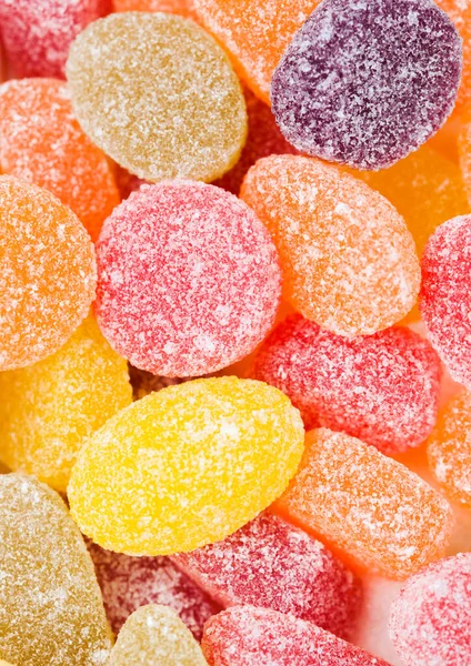 Varios Caramelos Azúcar Dulce Jalea Color Sabor Para Usar Como — Foto de Stock