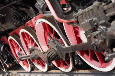 Buhar lokomotif tekerlekler