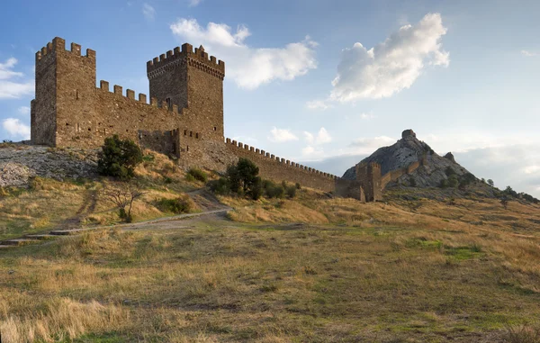 Medieval Genoese stronghold — Stock Photo, Image