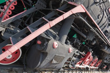 Buhar lokomotif tekerlekler