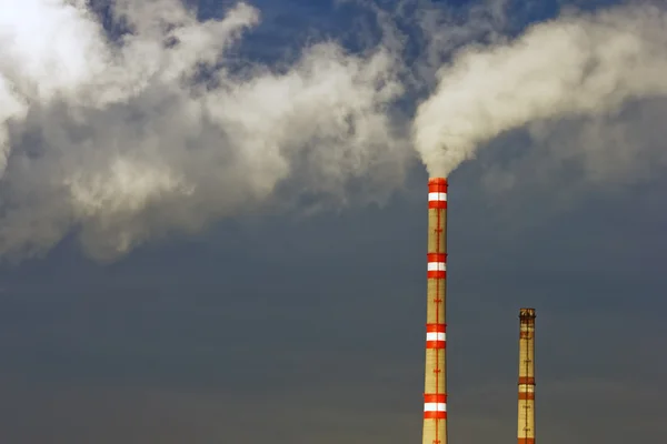 Exhaust and smoke — Stock Photo, Image