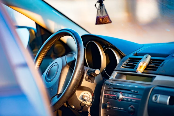 Interior view of car — Stock Photo, Image