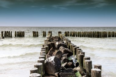 Baltık Denizi 'nde dalgalar