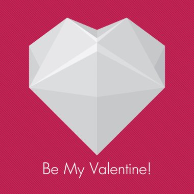 Sevgililer günü tebrik kartı