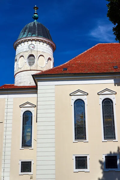 Klassicistiska lutherska kyrkan i Sycowo — Stockfoto