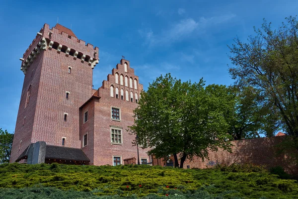 Věž rekonstruován královský hrad — Stock fotografie
