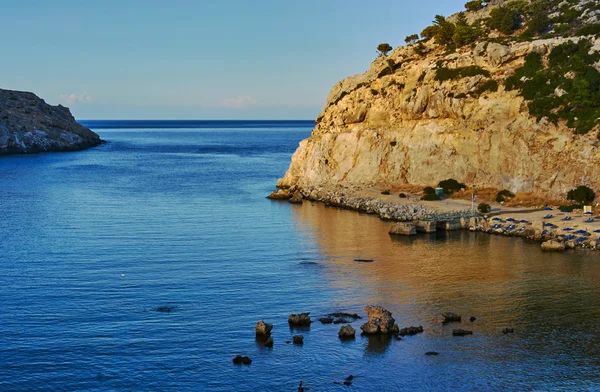 Anthony Quinn Bay op het eiland van Rhode — Stockfoto