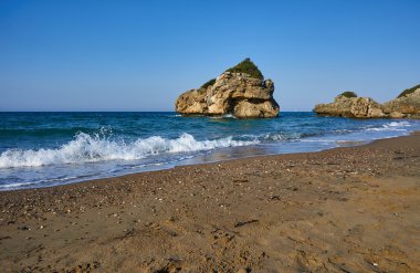 zakynthos Island Beach Rock