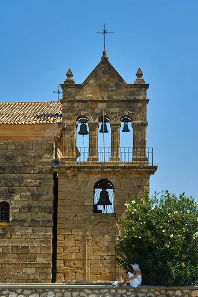 Bell igreja bizantina — Fotografia de Stock