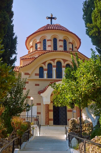 Entrada e cúpula da Igreja Ortodoxa — Fotografia de Stock