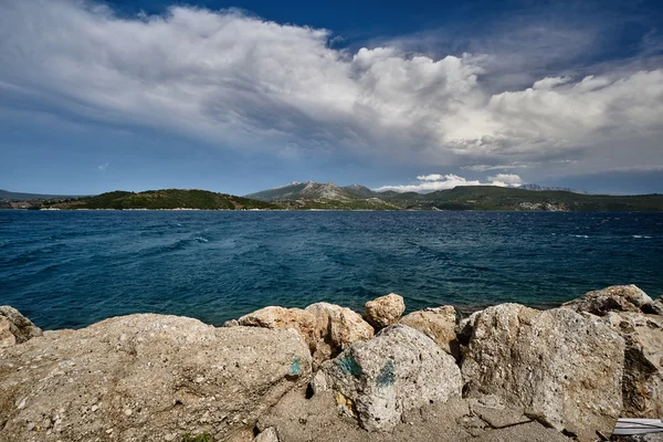 Blick auf das ionische Meer — Stockfoto