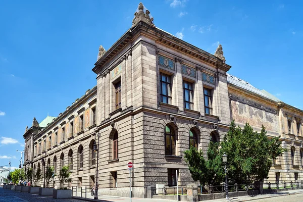 Het Historische Gebouw Van Het Nationaal Museum Stad Poznan — Stockfoto