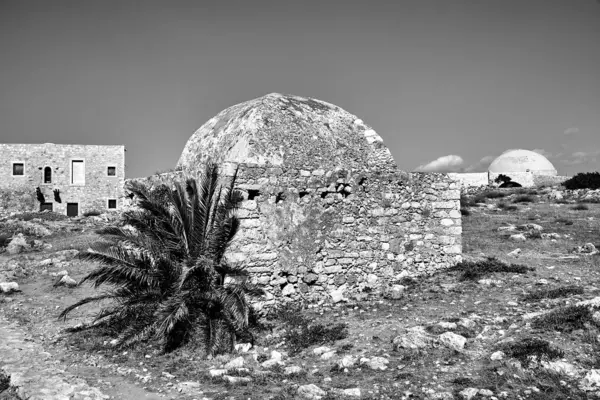 克里特岛Rethymnon市威尼斯要塞的历史建筑 — 图库照片