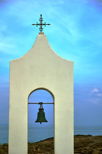 Бельфрі Православної Каплиці Острові Закінтос Греція — стокове фото