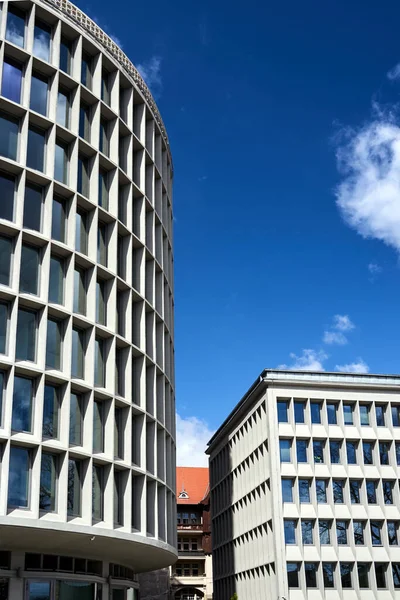 Fassaden Modernistischer Mehrstöckiger Bürogebäude Posen — Stockfoto