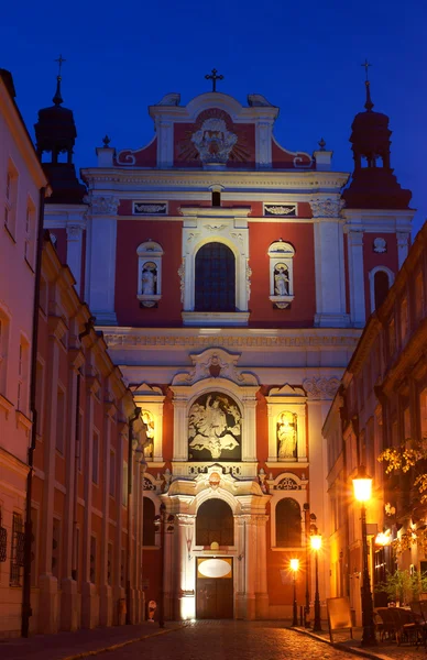 Barockfassade der Pfarrkirche — Stockfoto