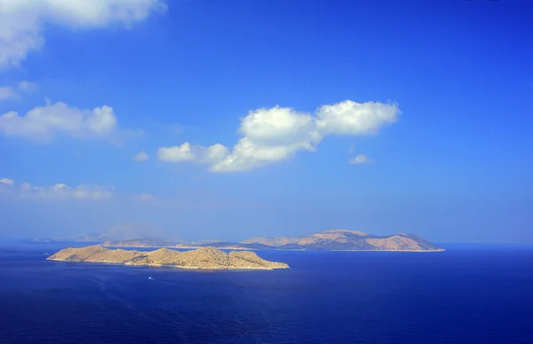 Řecké ostrovy ve Středozemním moři — Stock fotografie