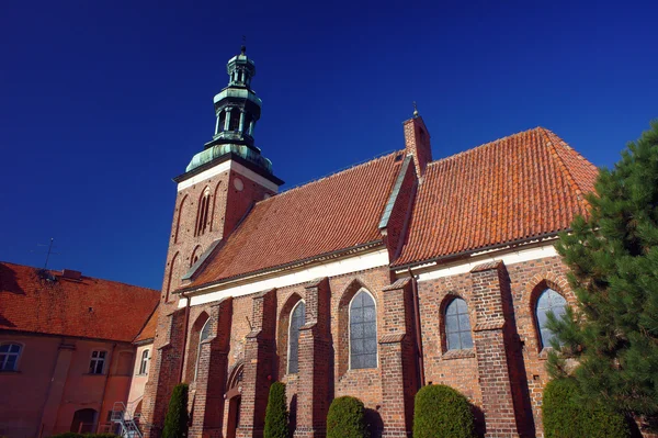 Gotycki kościół Bożogrobców — Zdjęcie stockowe