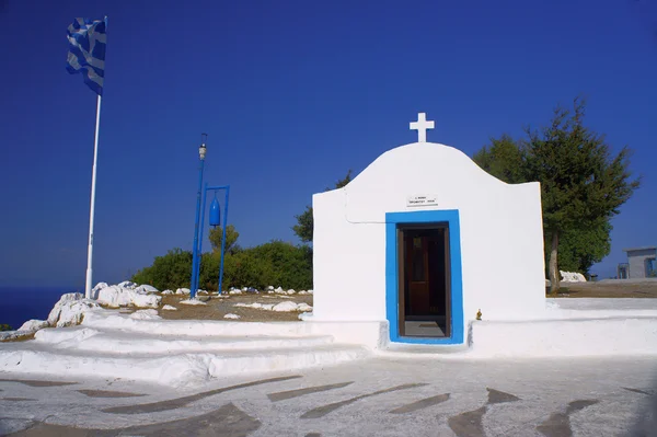 Ingang van de orthodoxe kapel — Stockfoto