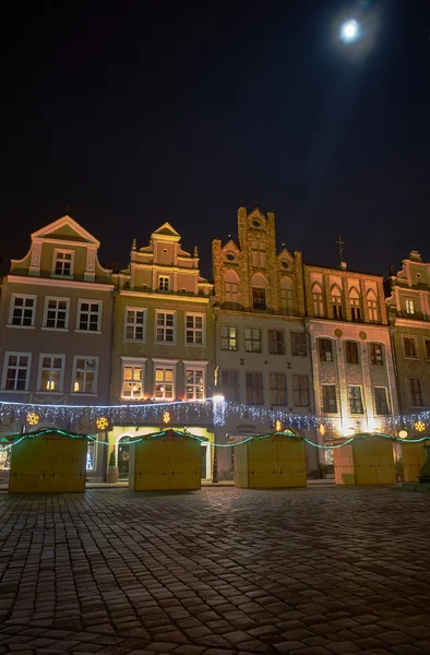 Christmas decorations in the Old Market Square — Stock Photo, Image