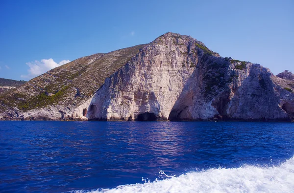 Acantilado de roca blanca —  Fotos de Stock