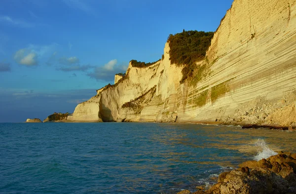 Cliffs Korfu Adası — Stok fotoğraf