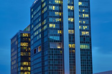 Modern ofis binaları windows