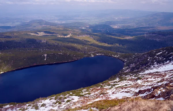 Great Pond in the Giant Mountains — Stock Photo, Image