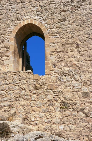 O portão da fortaleza medieval — Fotografia de Stock