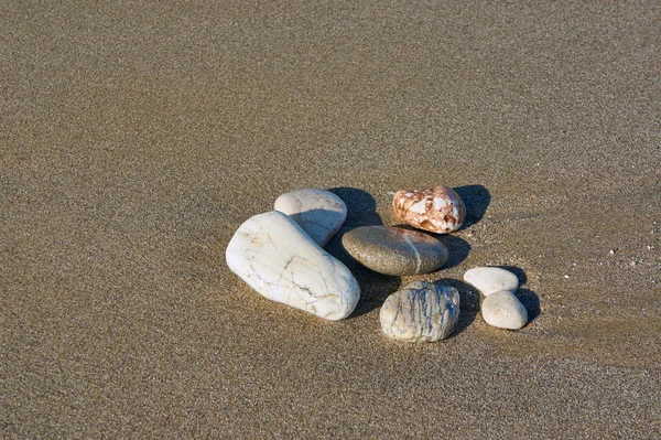 Pebble on the beach — Stock Photo, Image
