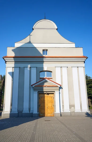 立面巴洛克式教堂 — 图库照片
