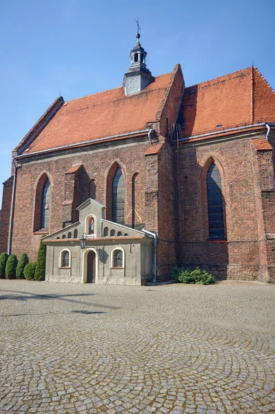 Gothic parish church — Stock Photo, Image