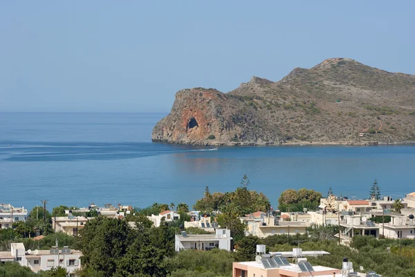 Pohled na pobřeží na ostrově Kréta — Stock fotografie
