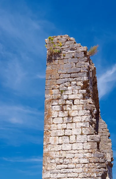 中世の城壁跡 — ストック写真