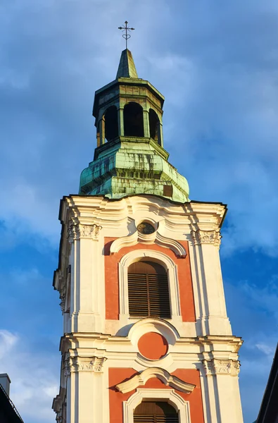 Campanario barroco de la iglesia parroquial — Foto de Stock