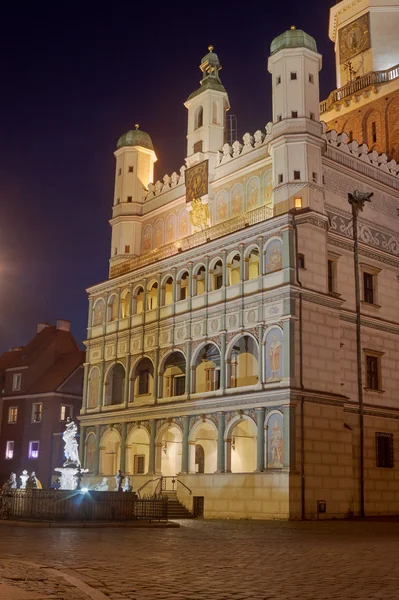 The facade of the Renaissance town hall — Stock Photo, Image
