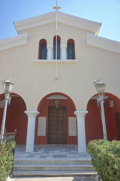 Porta de entrada para a igreja ortodoxa — Fotografia de Stock