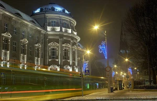 Straat voor de Medizinische Universität — Stockfoto