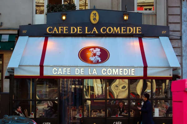 Cafe de la comedie exterior — Stock Photo, Image