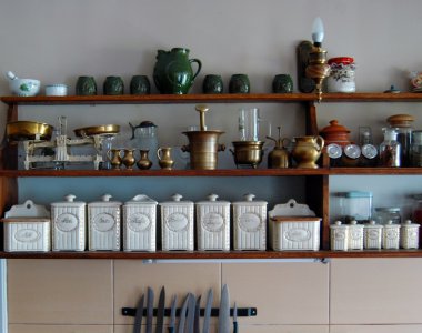 Vintage mutfak baharatlık