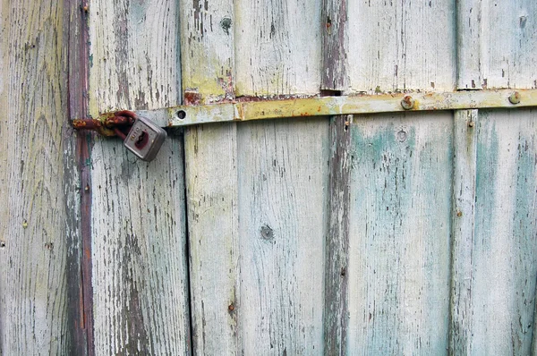 Detalii despre vechea ușă din lemn — Fotografie, imagine de stoc
