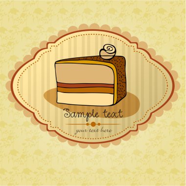 Retro kek kartı